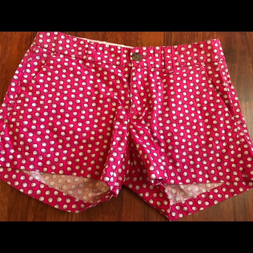 Old Navy Size 0 Hot Pink Shell Shorts